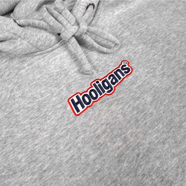 HOOLIGANS Hoodie Bold Italic Layer Misty