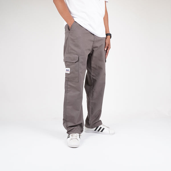 HOOLIGANS Long Cargo Carlos Gray - Loose Fit
