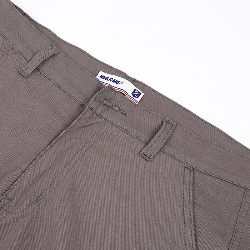 HOOLIGANS Long Cargo Carlos Gray - Loose Fit