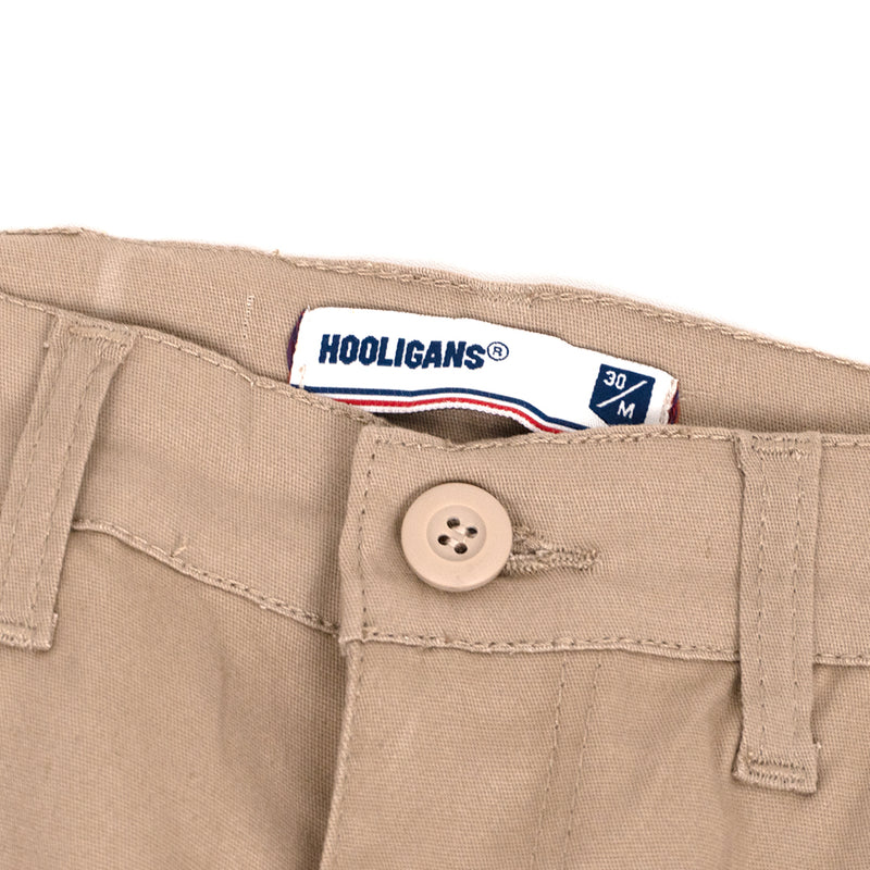 HOOLIGANS Long Cargo Careca - Khaki
