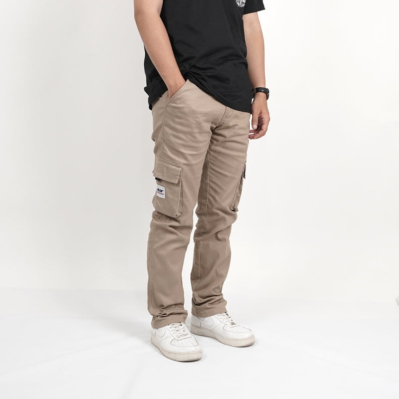 HOOLIGANS Long Cargo Careca - Khaki