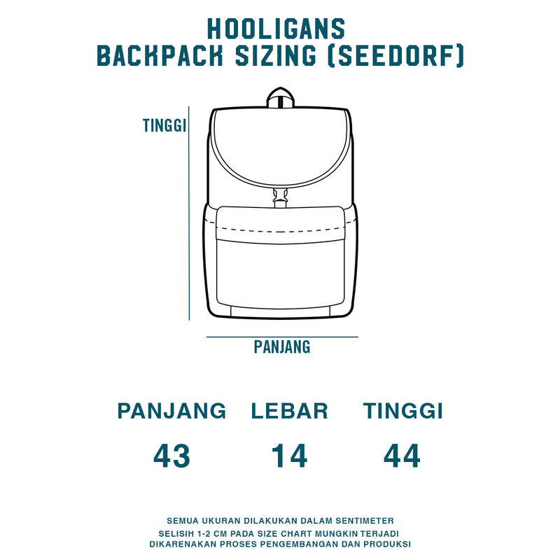 HOOLIGANS Backpack Seedorf Bag - Navy