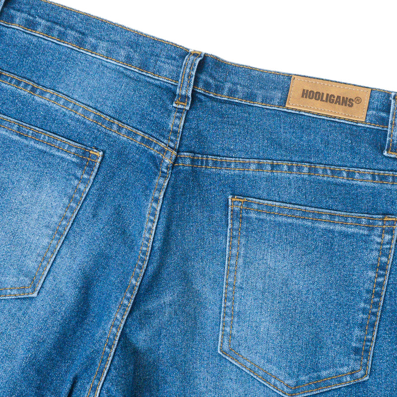 HOOLIGANS Long Jeans Juninho Blue