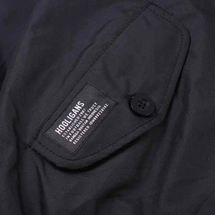 Hooligans Harrington Jacket Harry PJ - Black