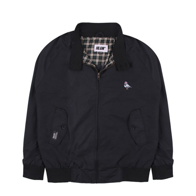 Hooligans Harrington Jacket Harry PJ - Black