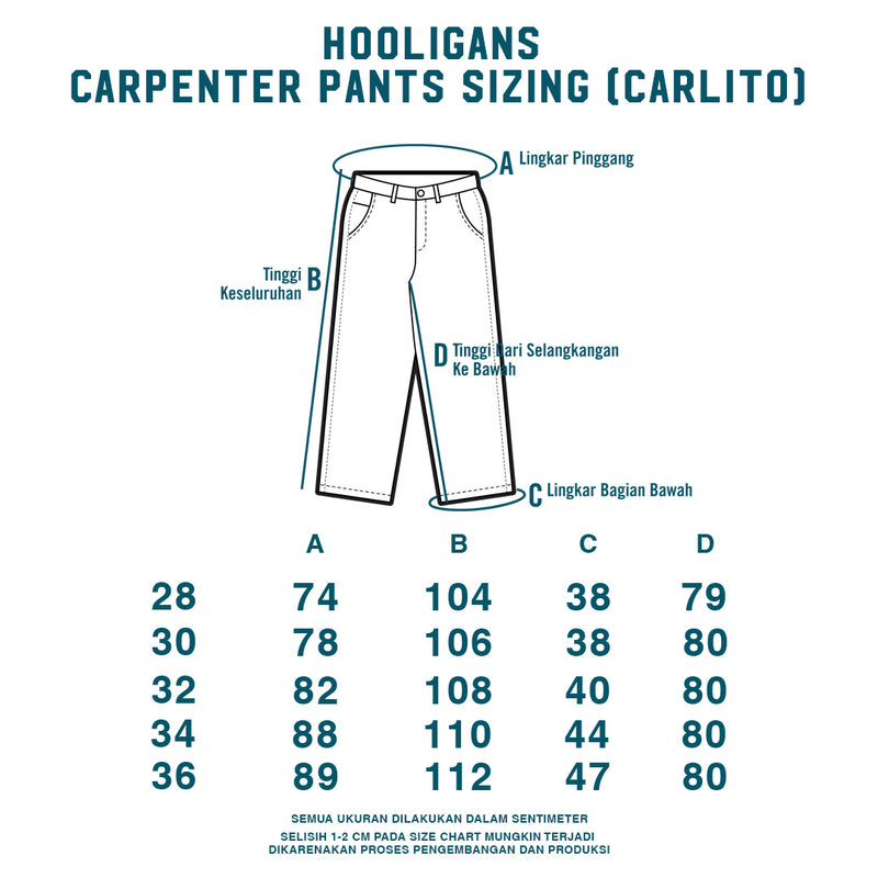 Hooligans Carpenter Jeans Carlito Navy