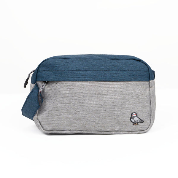HOOLIGANS Pouch Handbag Poch Navy Gray