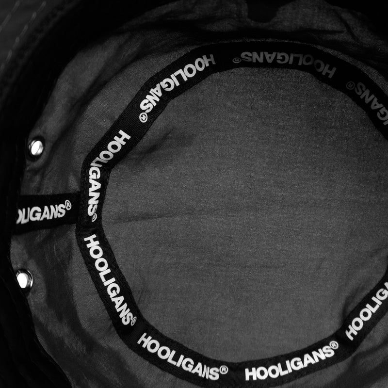Hooligans Bucket Hat Buffon PJ Black