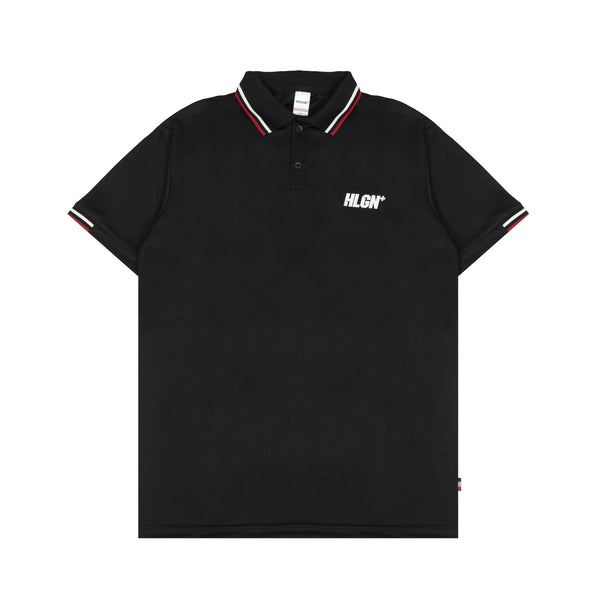 HOOLIGANS Jersey Polo Jerzy - Black