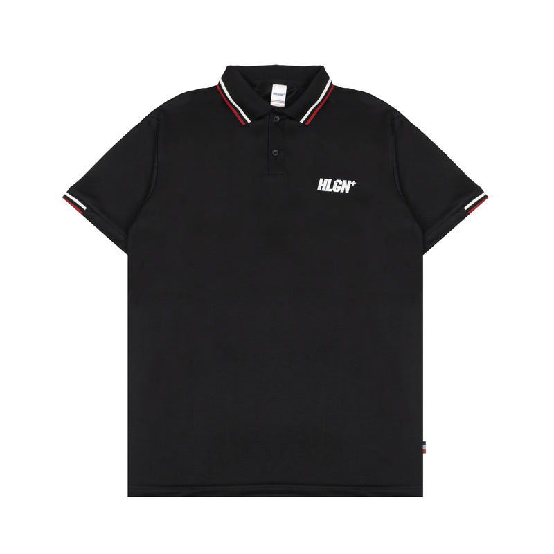 HOOLIGANS Jersey Polo Jerzy - Black