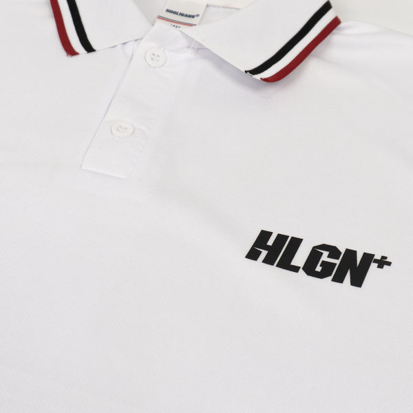 HOOLIGANS Jersey Polo Jerzy - White