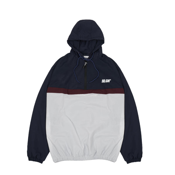 HOOLIGANS Jacket Cagoule WIM Navy White