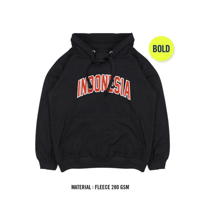 HOOLIGANS Hoodie Bold VAR IDN - Black