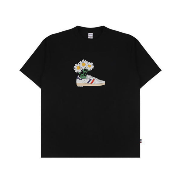HOOLIGANS T-Shirt Fiore - Black