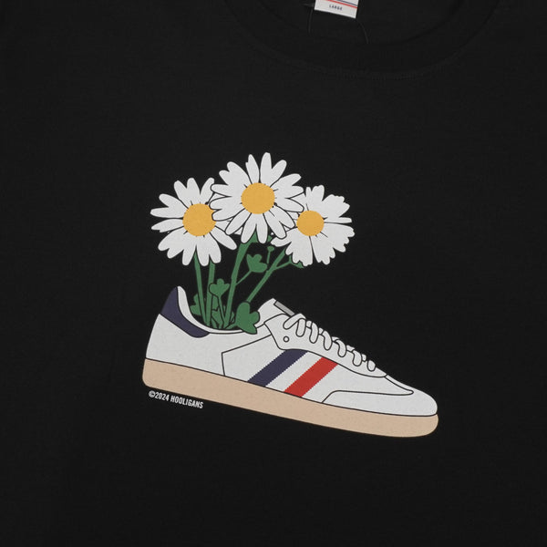 HOOLIGANS T-Shirt Fiore - Black