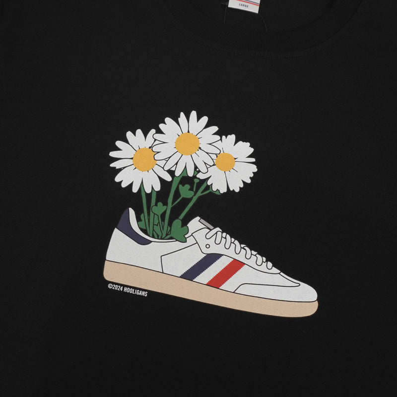 HOOLIGANS T-Shirt Fiore - Black