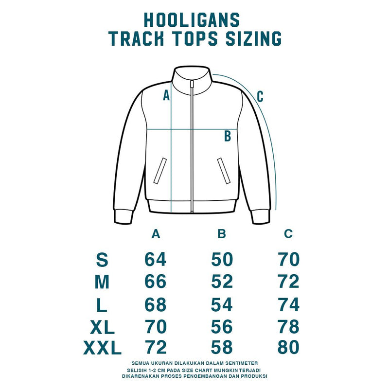 Hooligans Jacket Tracktop Linea Lyte BOB Black