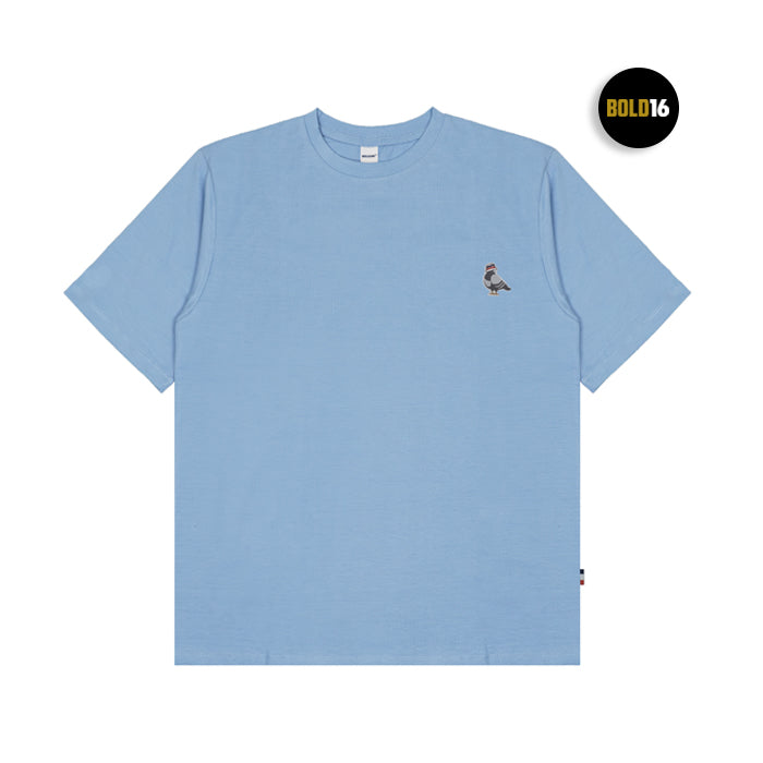 HOOLIGANS T-shirt Bold16 PJ Oversize Dusty Blue