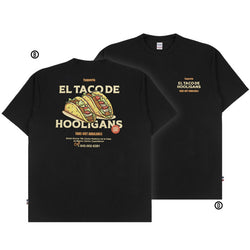 HOOLIGANS T-Shirt Taco Express Black