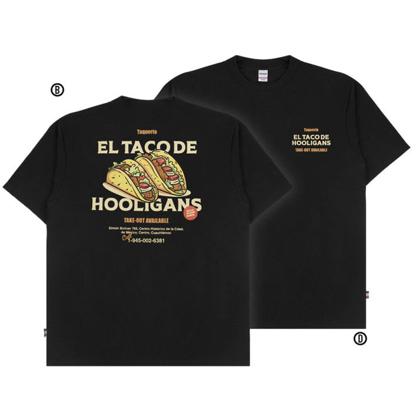 HOOLIGANS T-Shirt Taco Express Black