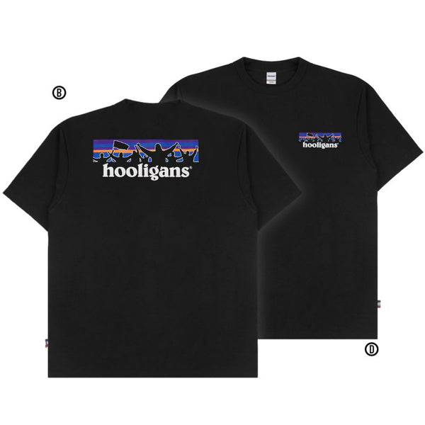 HOOLIGANS T-Shirt Neu Ventura Black