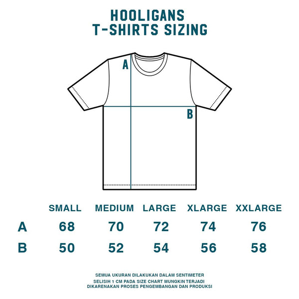 HOOLIGANS T-Shirt Row Navy
