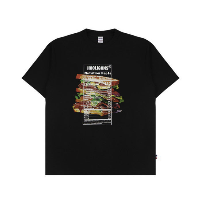 HOOLIGANS T-Shirt Nutrition Black