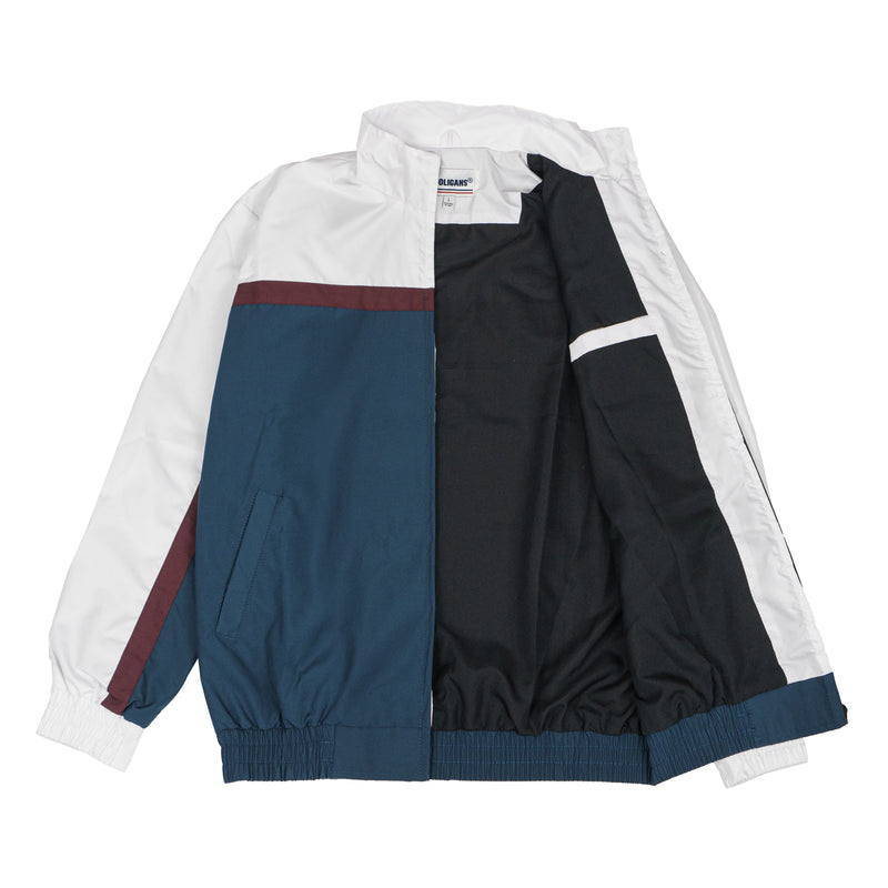 Hooligans Jacket Tracktop Marcos Teal White