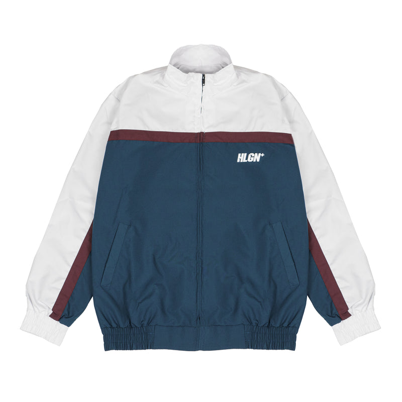 Hooligans Jacket Tracktop Marcos Teal White
