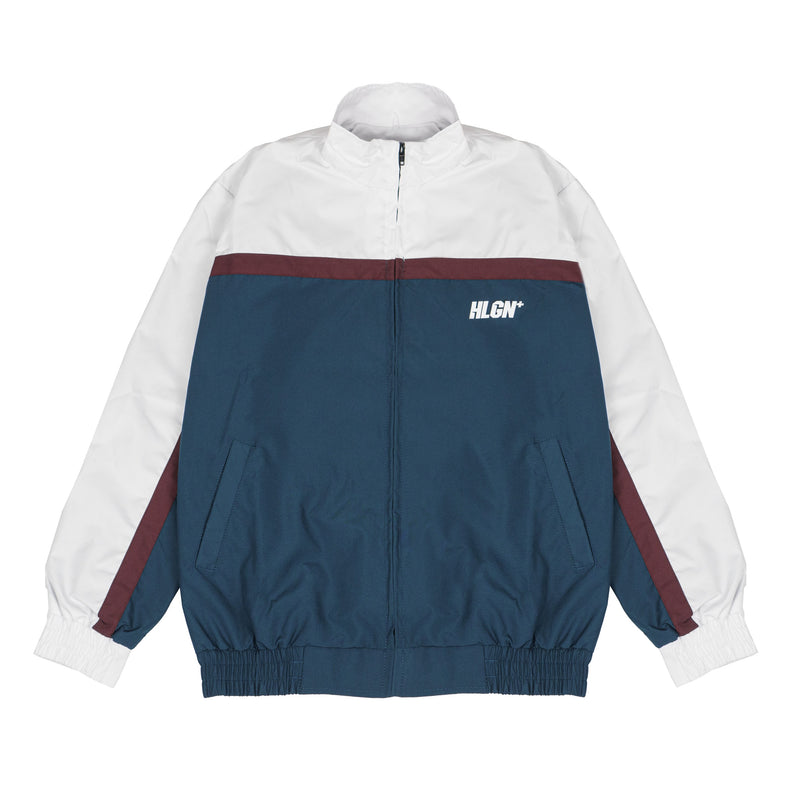 Hooligans Jacket Tracktop Marcos Teal White