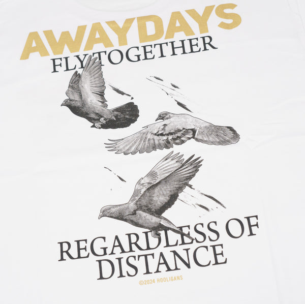 HOOLIGANS T-Shirt Fly Away White