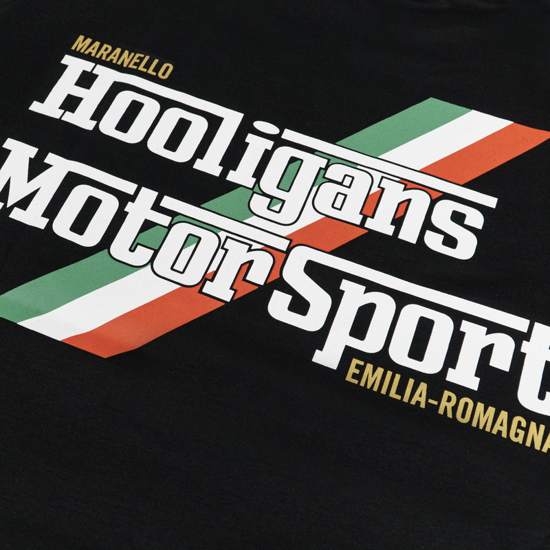 HOOLIGANS T-Shirt Motor Sport Black