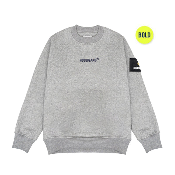 HOOLIGANS Sweater Crewneck Bold Scott Np Misty