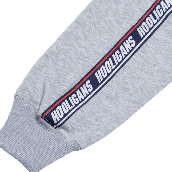 HOOLIGANS Hoodie Bold Deux Tape Brand Misty