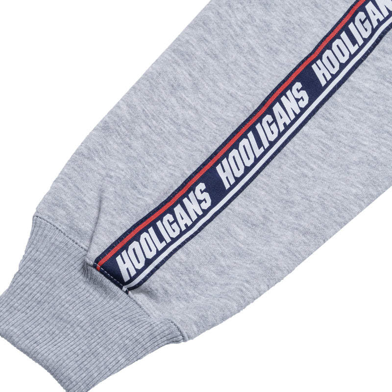 HOOLIGANS Hoodie Bold Deux Tape Brand Misty