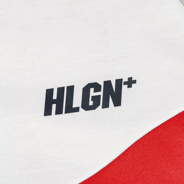 Hooligans Jacket Tracktop Bold Barkley White Red N/G