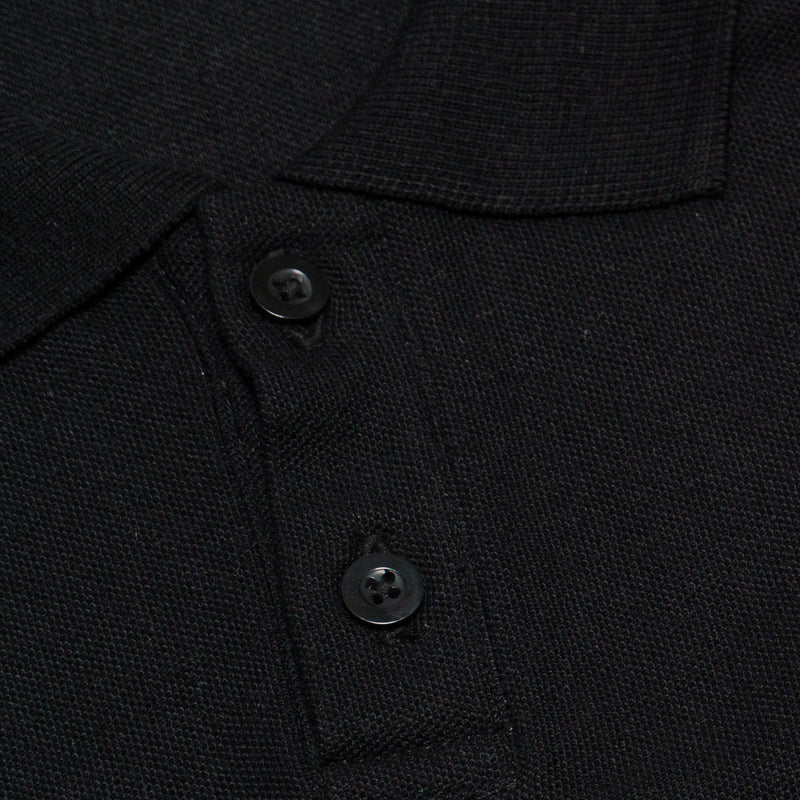 HOOLIGANS Polo Shirt Tape Paisley Black