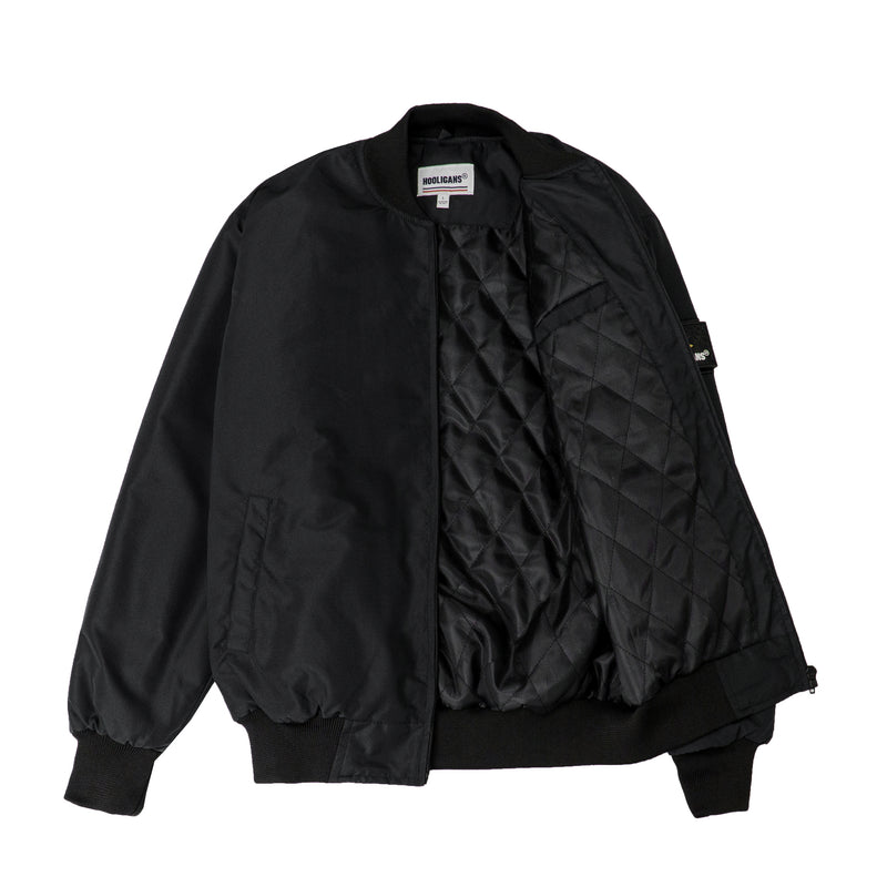 Hooligans Jacket Bomber Hugo Black