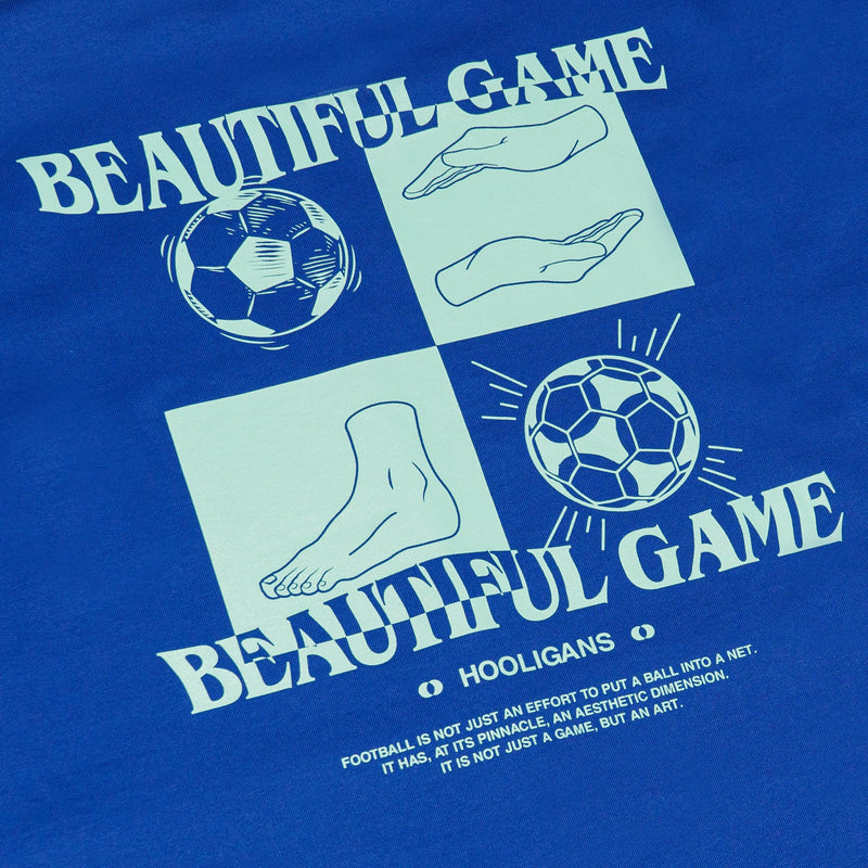 HOOLIGANS T-shirt Bold16 TBG Panel Oversize Blue