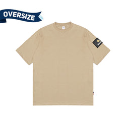 HOOLIGANS T-shirt Oversize Insignia Cool Beige