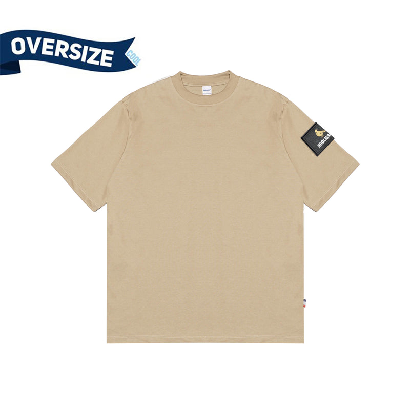 HOOLIGANS T-shirt Oversize Insignia Cool Beige