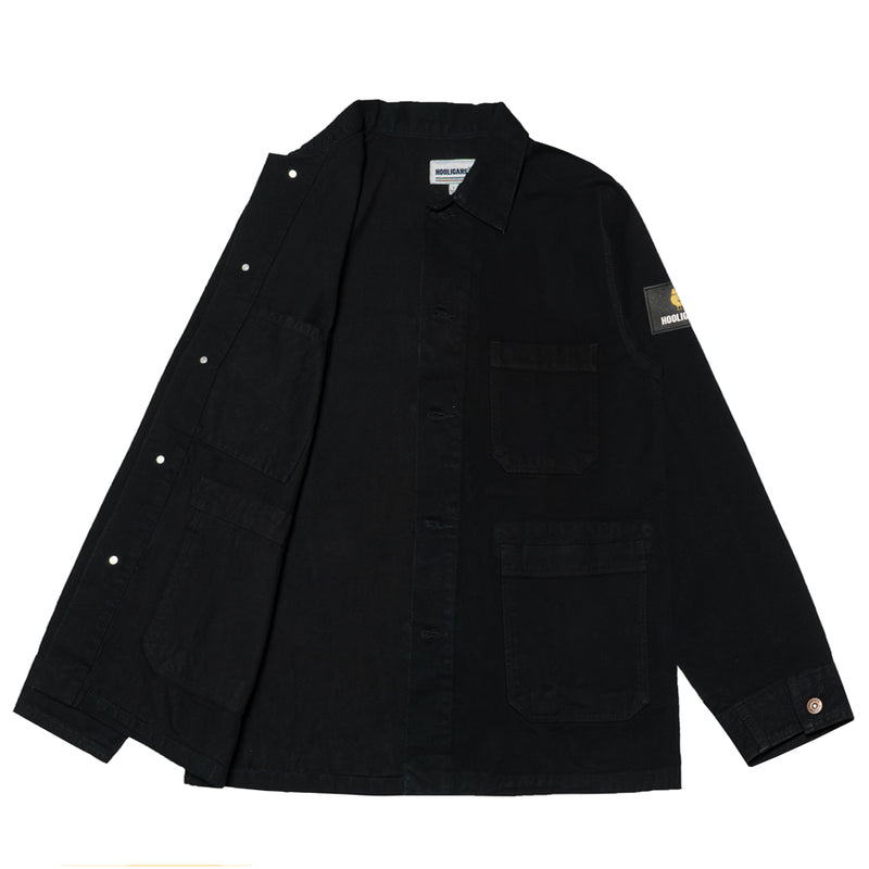 HOOLIGANS Denim Jacket Dempsey Black