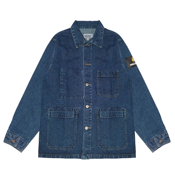 HOOLIGANS Denim Jacket Dempsey Dark Blue