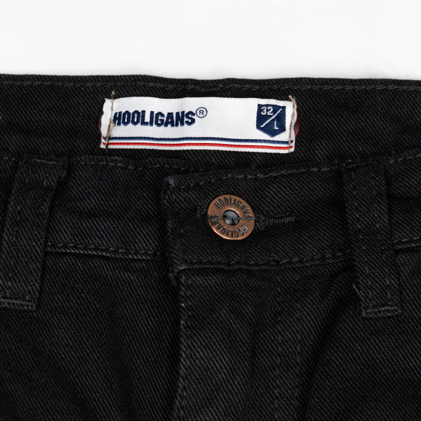 Hooligans Long Jeans Juninho Loose Black