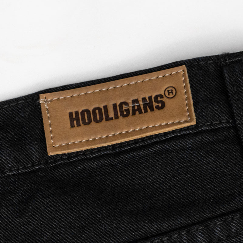Hooligans Long Jeans Juninho Loose Black