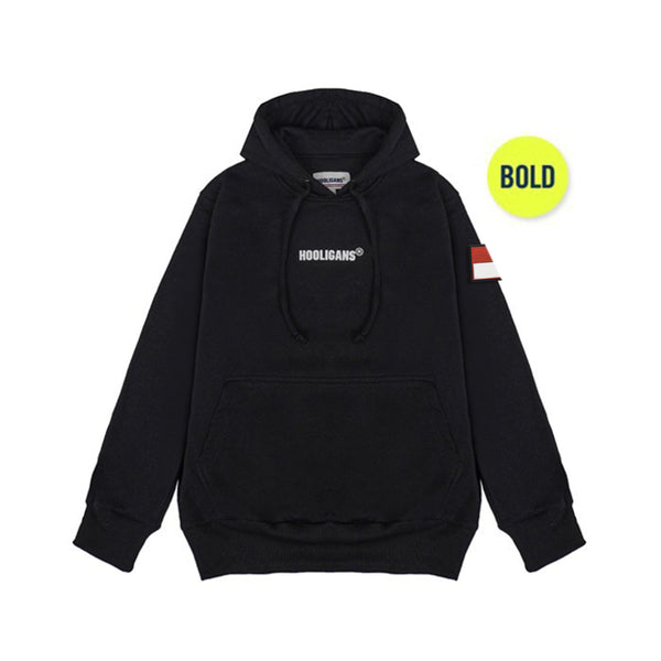 HOOLIGANS Hoodie Bold Scott IDN Black