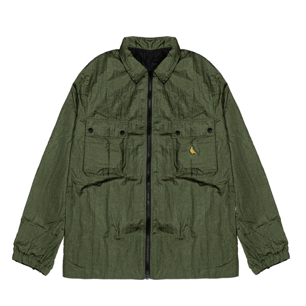 Hooligans Jacket Reversible Owen Army - Black