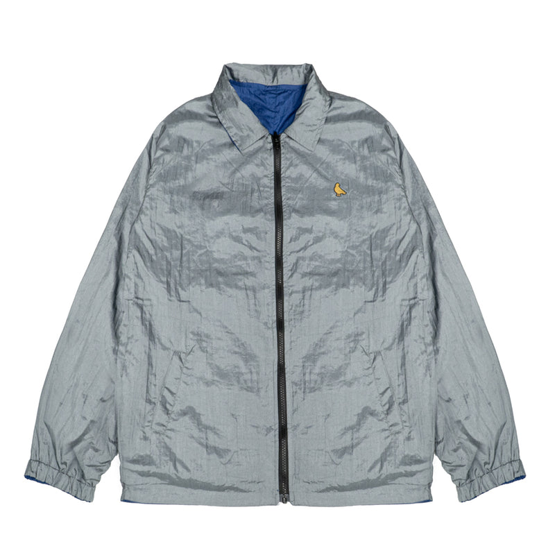 Hooligans Jacket Reversible Owen Navy - Light Gray