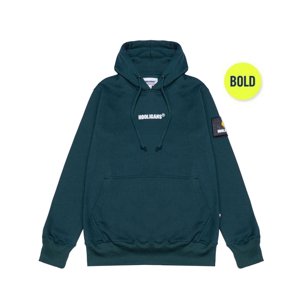 HOOLIGANS Hoodie Bold Scott Emerald