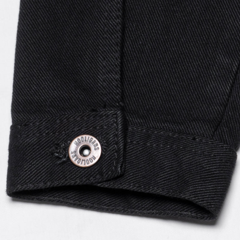 HOOLIGANS Denim Jacket Denilson Black